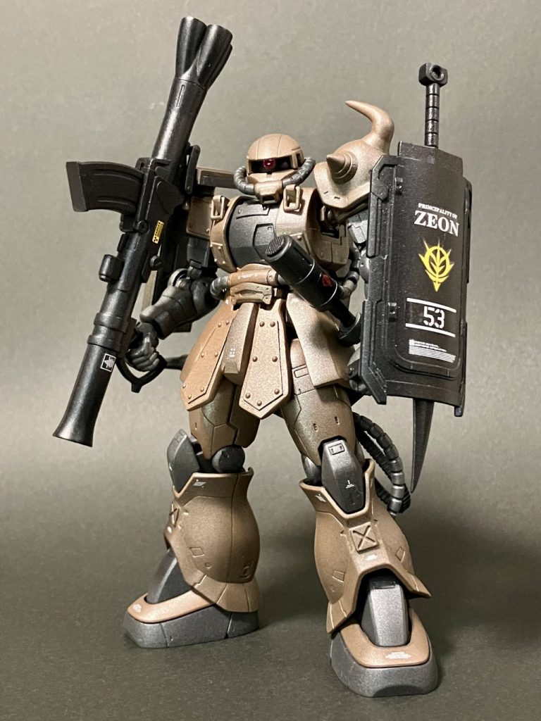 ザクⅡ（山岳戦部隊）–4枚目/制作者：PIYOSUKE