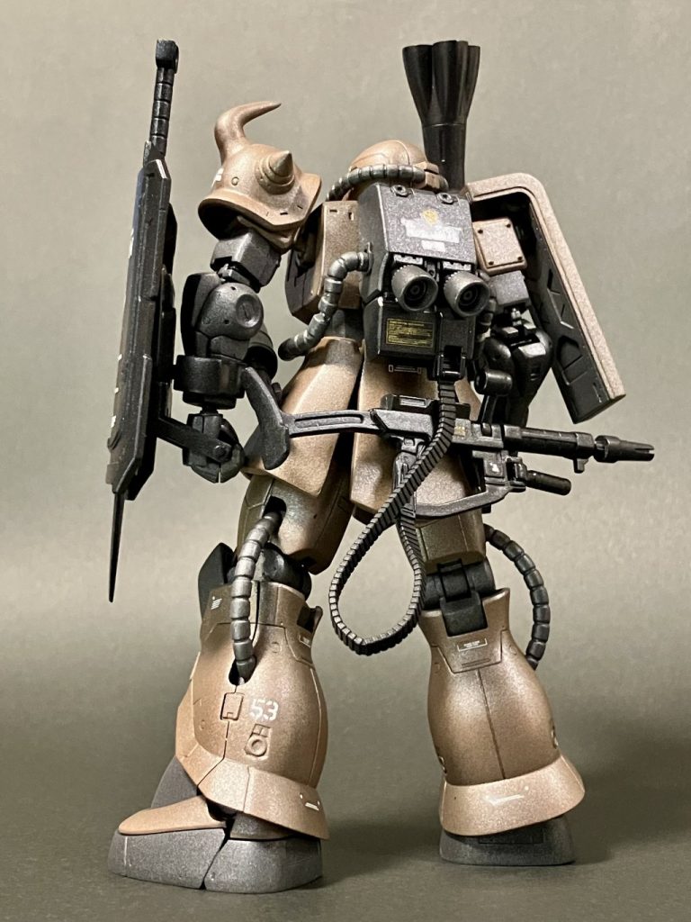 ザクⅡ（山岳戦部隊）–6枚目/制作者：PIYOSUKE