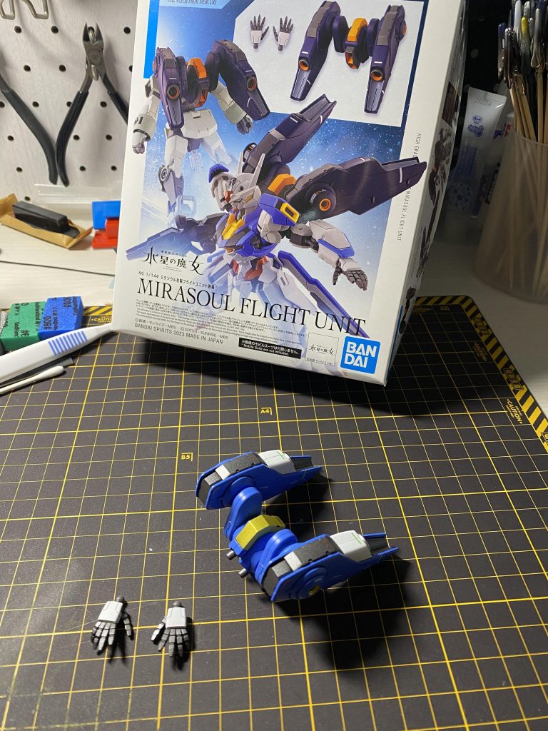 オマケ？のミラソウル社製フライトユニットもついでに作製しました。 