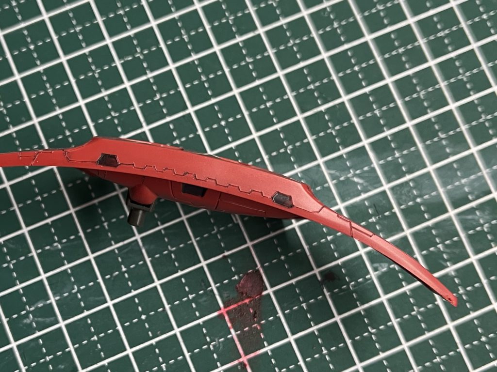 肩のバインダーのディテールアップは自画自賛に値しました。