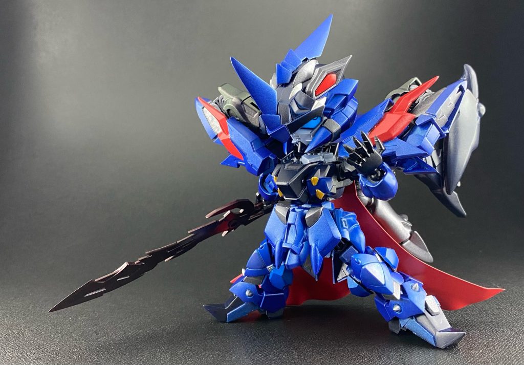 闇のチカラで赤黒く濁ったカラーリングの雷龍剣を装備!