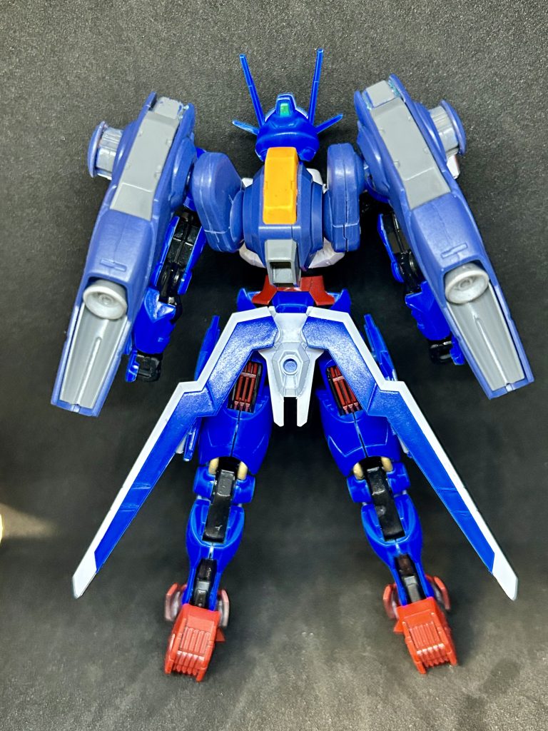 HGガンダムエアリアル&フライトユニット 静岡ブルーレヴズVer.–4枚目/制作者:こっちゃんパパ