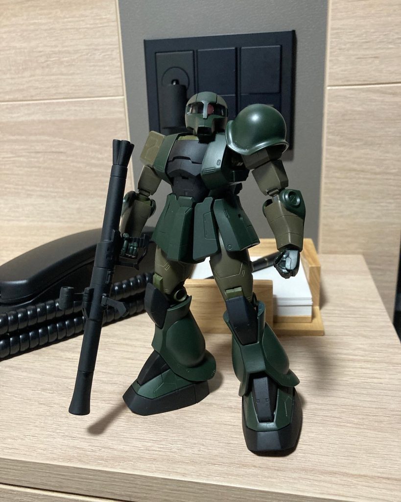 肩のぼんやりした反射がいい感じかなぁ