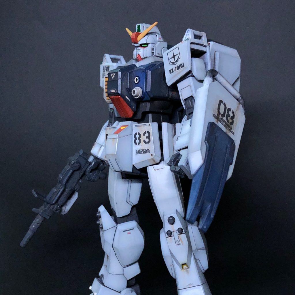 陸戦型ガンダム サンダース機｜ぽちょむきんさんのガンプラ作品｜gunsta（ガンスタ）