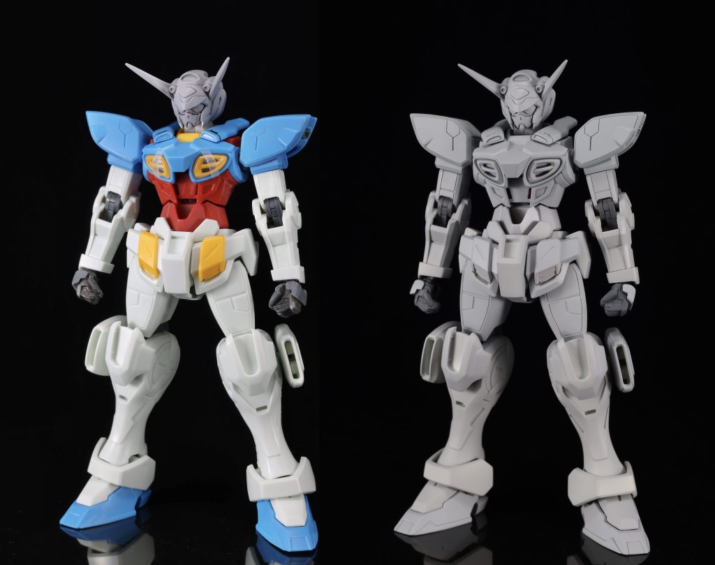 改修後仮組とサフ後