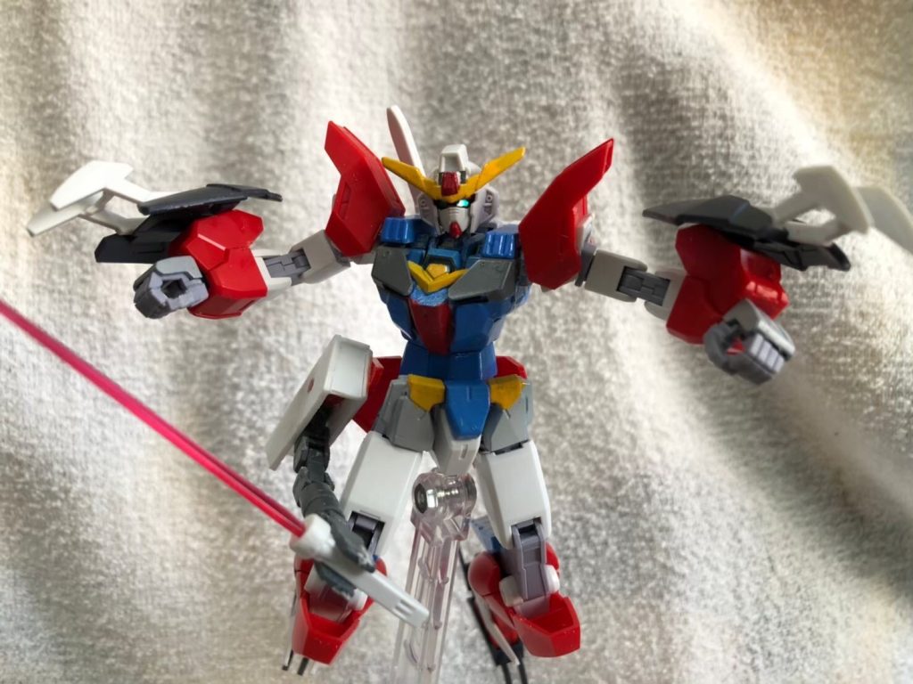 ポリキャップの穴を使いスカルウェポン のサブアームを接続そして収納を可能にしました。