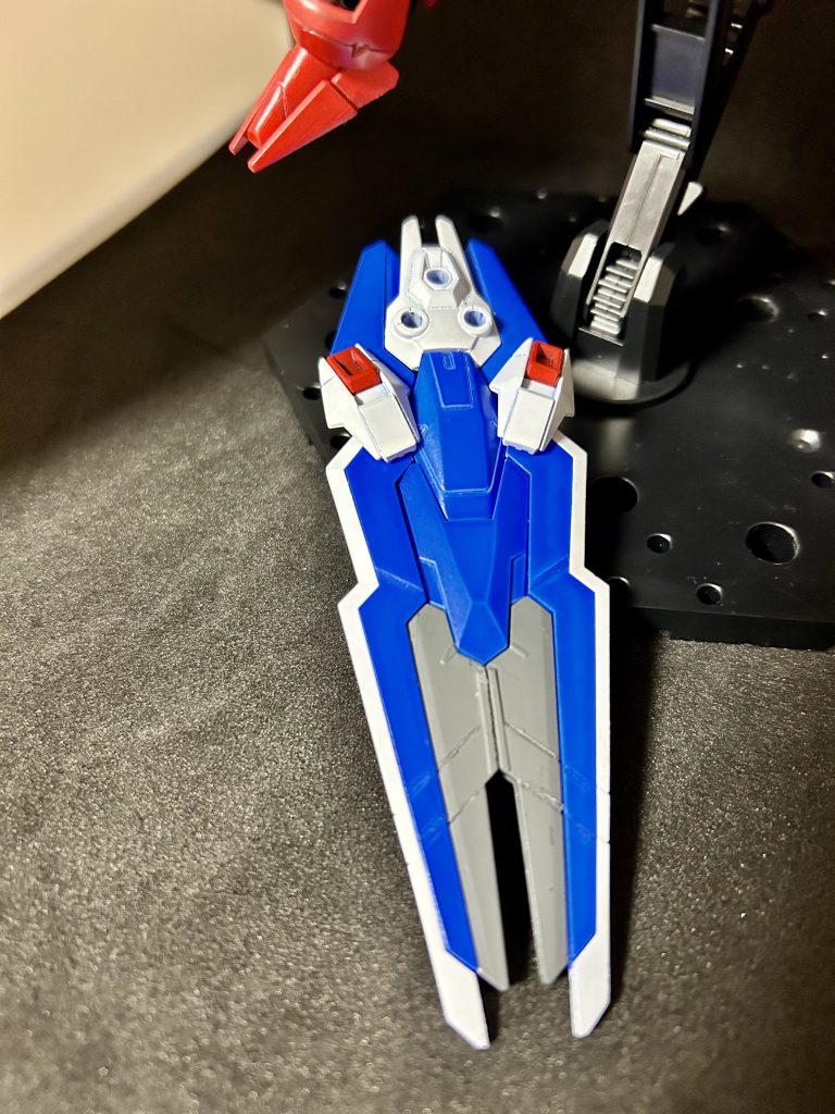 HGガンダムエアリアル&フライトユニット 静岡ブルーレヴズVer.–5枚目/制作者:こっちゃんパパ