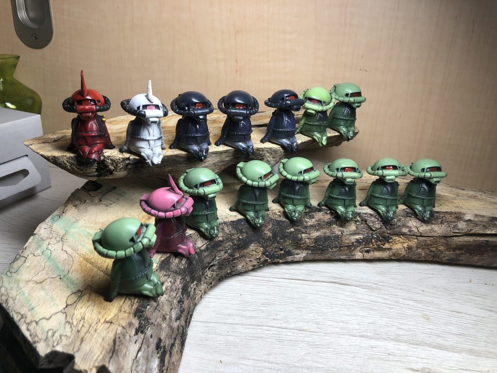 黒い三連星専用高機動型ザクランデブー–3枚目/制作者：@bongeshiki1