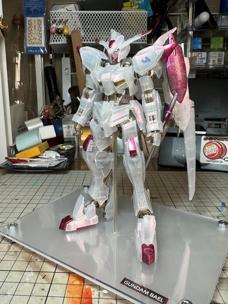 1/144 ガンダムバエル(クリアカラー)–2枚目/制作者：ますす