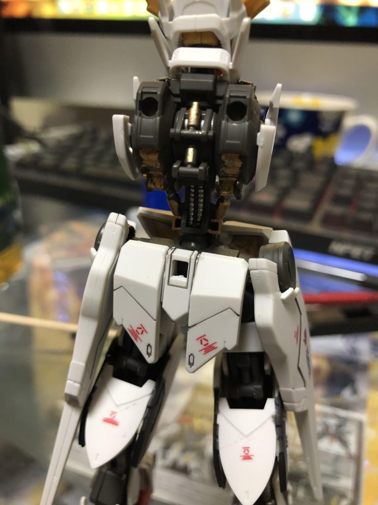 武装すると見えませんがこだわりで部分塗装してあります