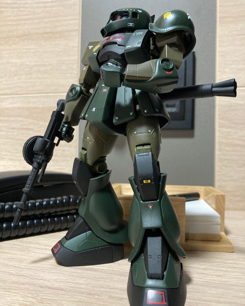 ザクの日！MG旧ザク(リアルタイプカラー)–2枚目/制作者：がむお