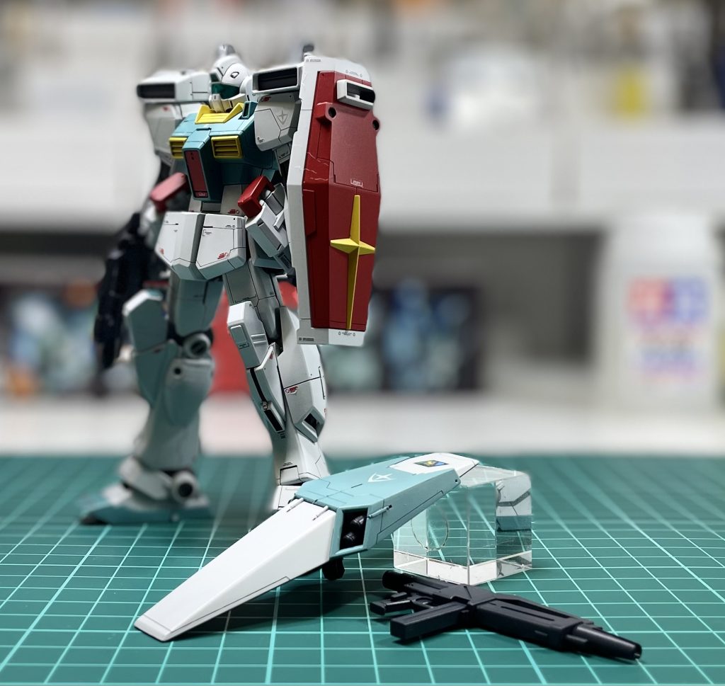 ありがたいことに、制作依頼を受けましたので、ジェガンのシールドを追加制作いたしました^ ^