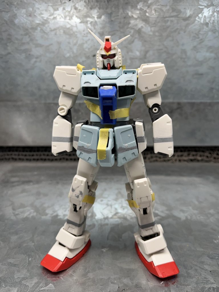 肌色/青色/赤色→元キット 水色→ジムカスタム