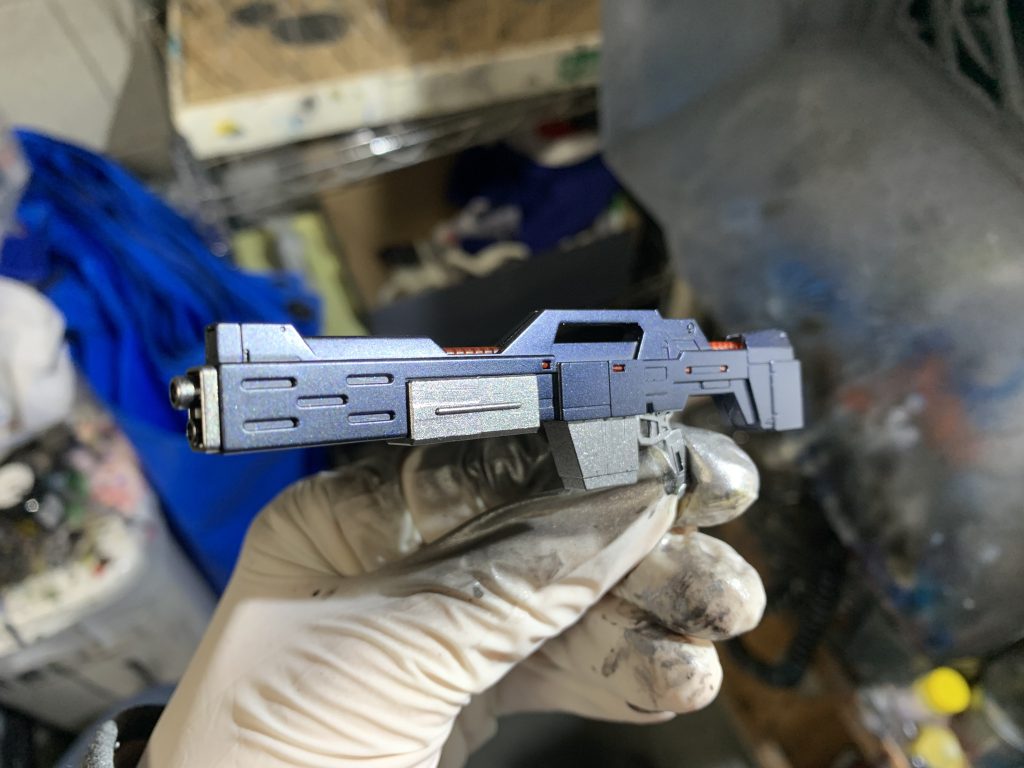 ライフルの質感もいい感じに