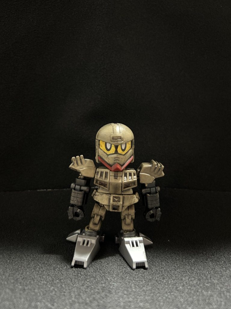 最後におまけです軽装コマンドガンダムです😁この状態で2、3機ってジム顔にしてアーマーつけてコマンド部隊とか作れそう😊