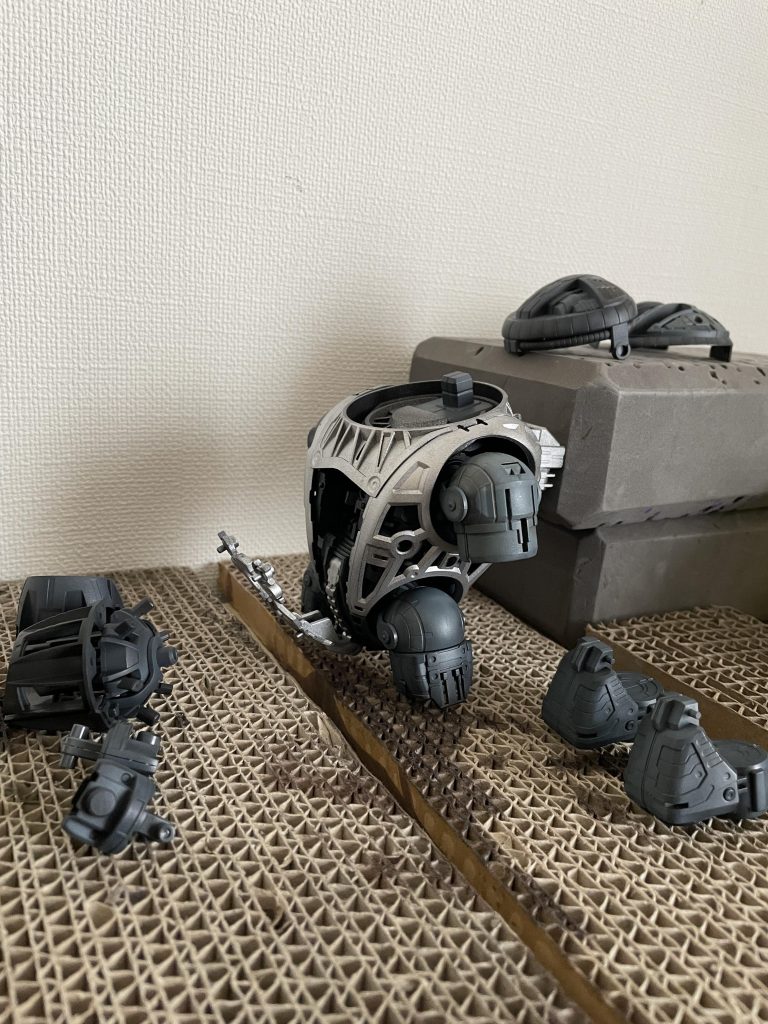 内部フレームもこだわりましたが…