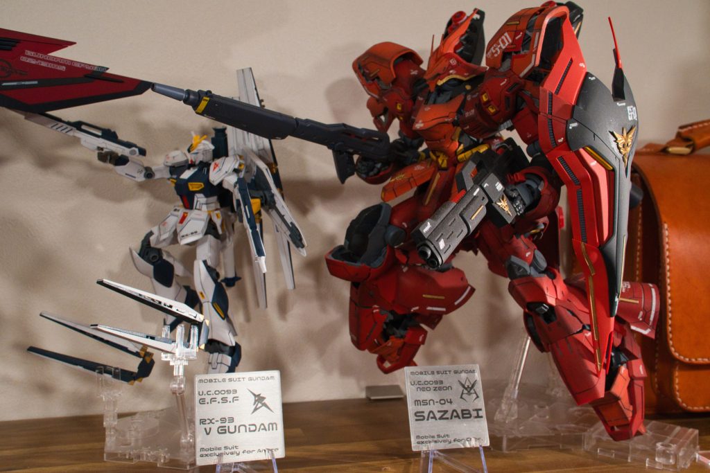 すげぇボリュームでした。ネームプレートも自作しました。