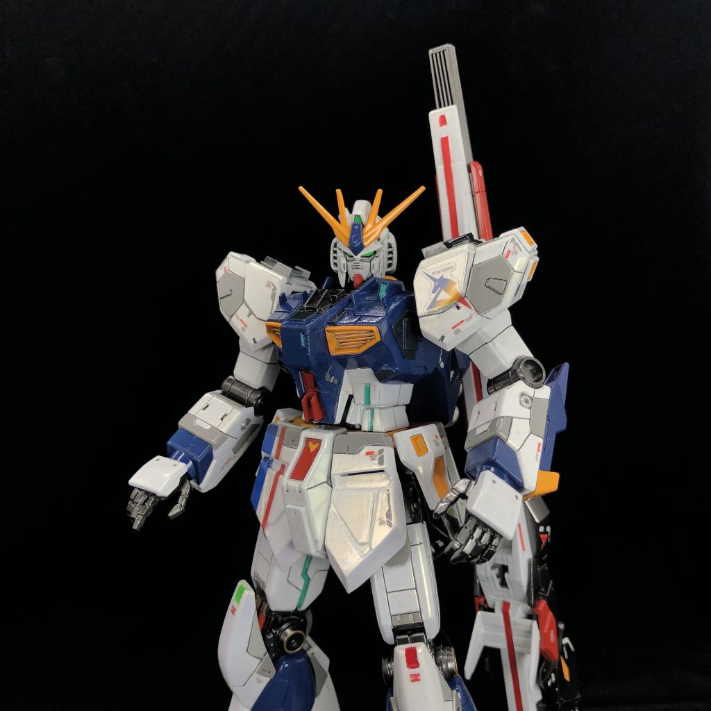 RG風 EG RX-93ffνガンダム–2枚目/制作者：@plamocross