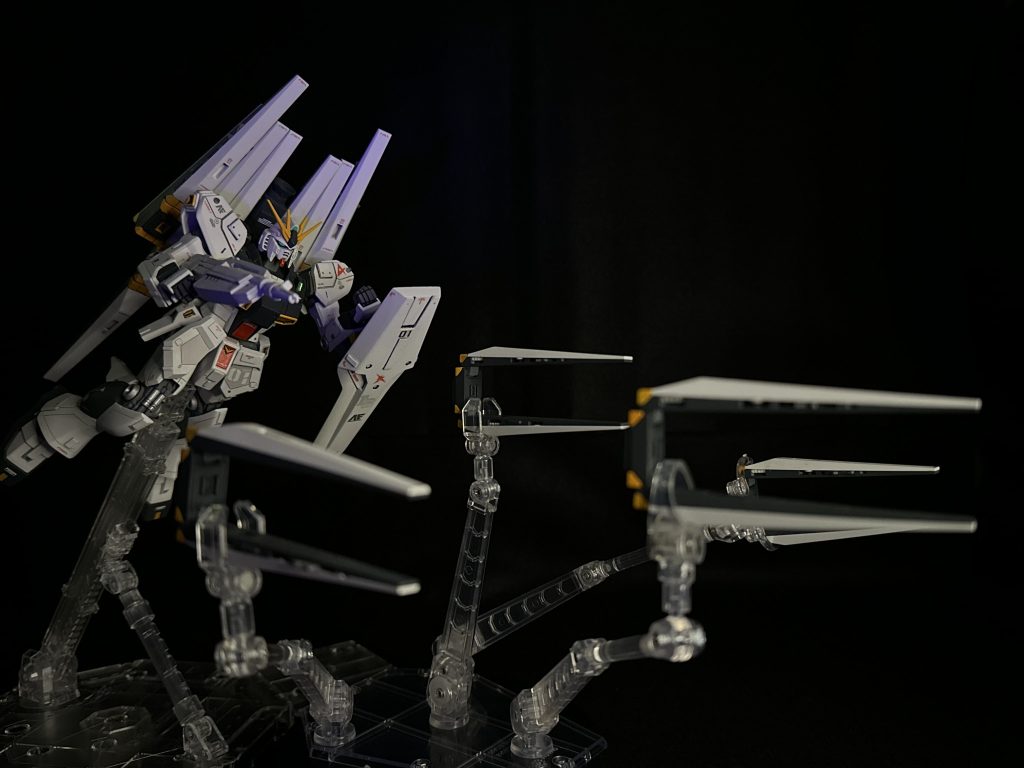 HG RX-93　νガンダム［ダブルフィンファンネル装備］　全塗装　　改修–8枚目/制作者：O846