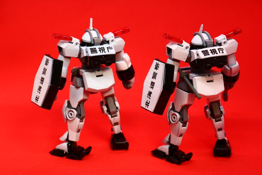 背中の警視庁デカールが欠けてしまっております💦現在は修復済。