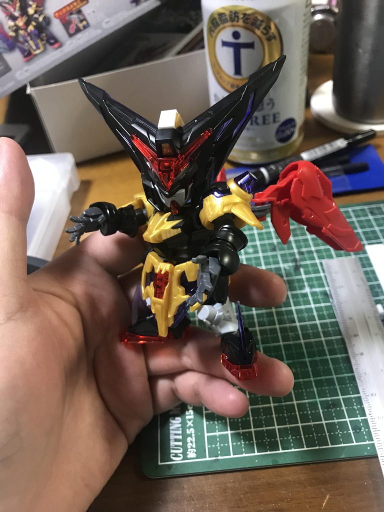 石破天驚拳ポーズも完成してすればよかった💦