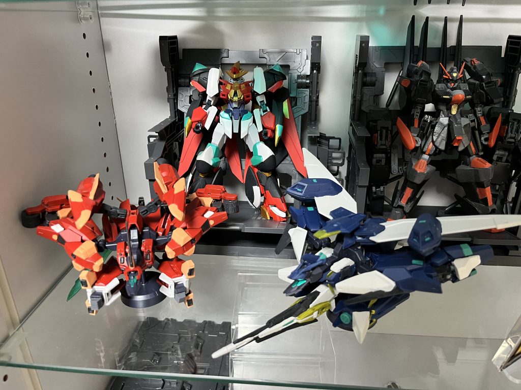 エクサランスといえば換装ですので、今まで作ったフレームにも換装できます。