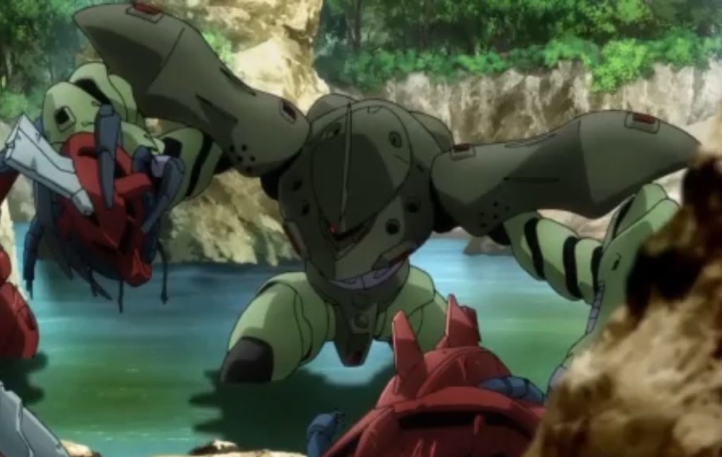 唯一の劇中シーンいつか水とかの環境も再現したジオラマとか作ってみたいですねぇ