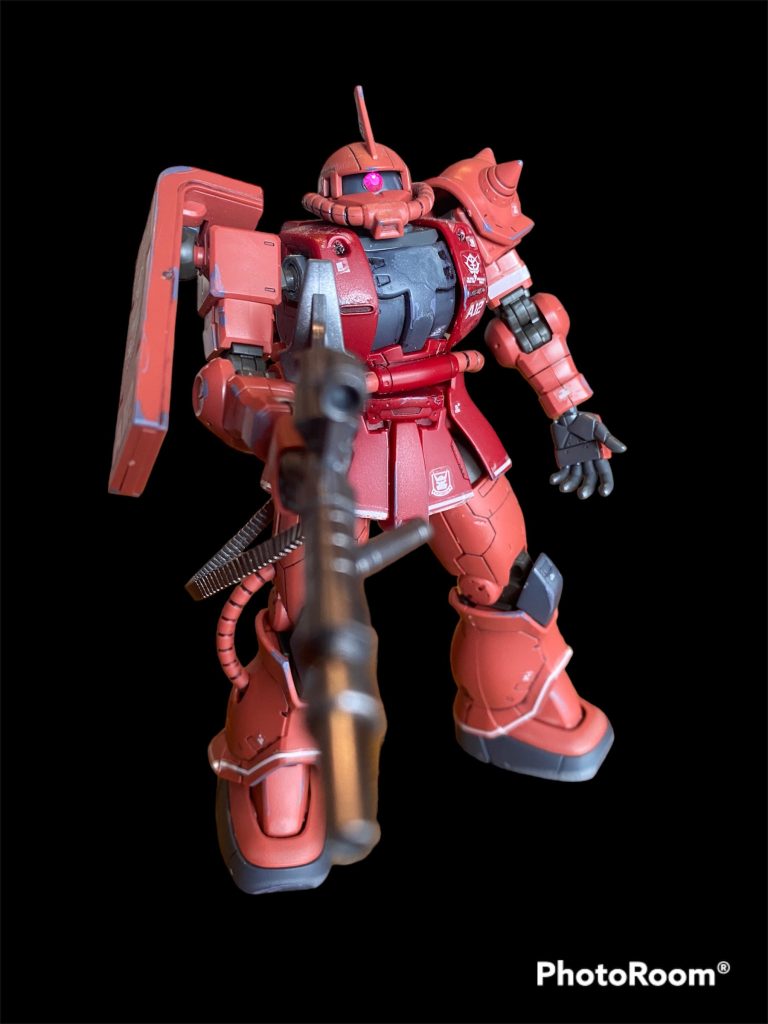 HG シャア専用ザク ORIGIN–5枚目/制作者:@jhonkosu