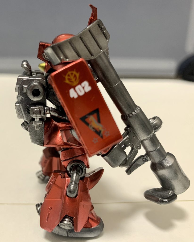 モビルスーツアンサンブル　ジョニーライデン専用高機動型ザクⅡ–3枚目/制作者：ガシャポン魂