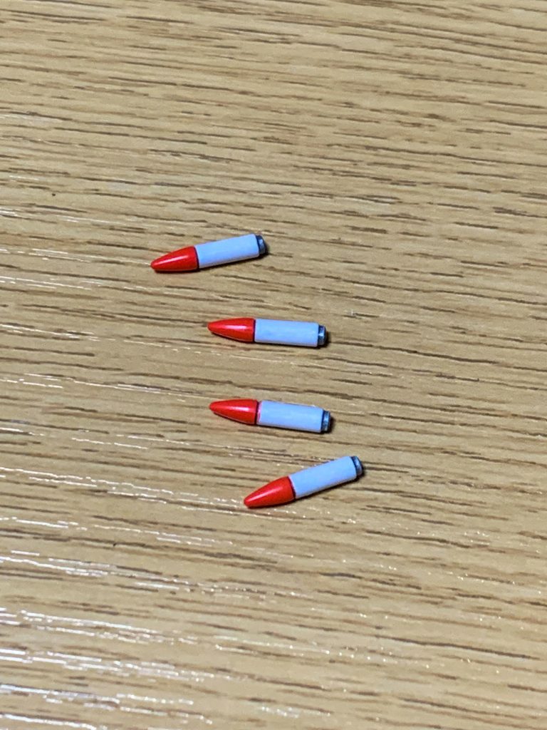 ミサイル本体。なお、ミサイルハッチに収めた後抜けなくなった…