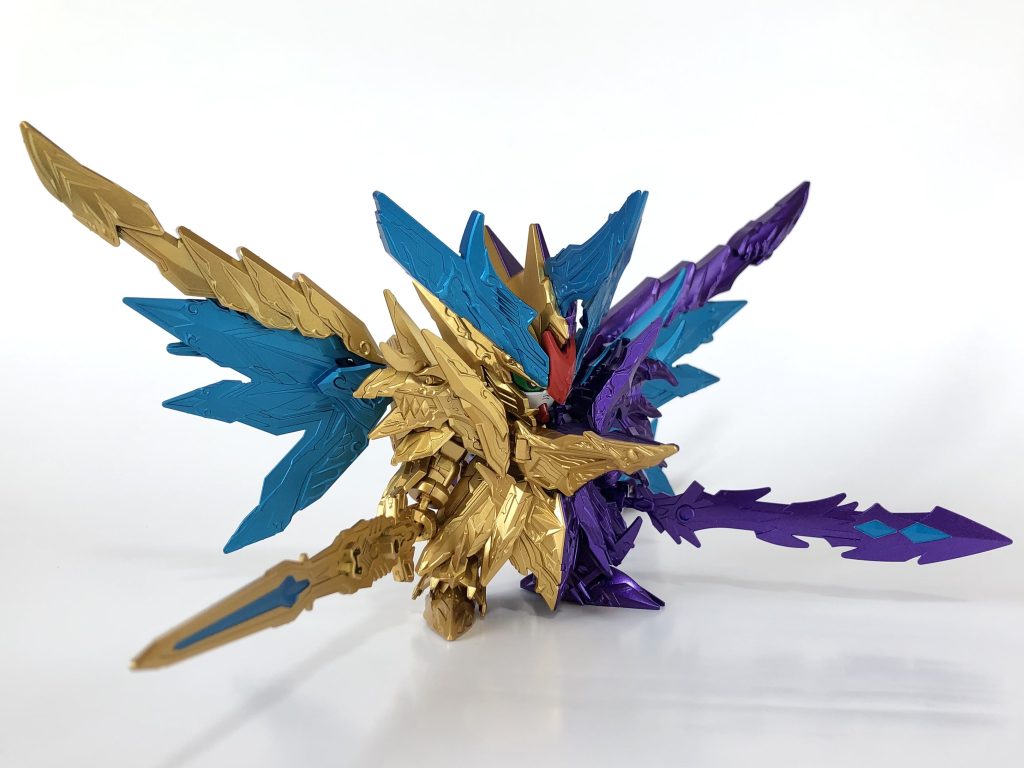 剣を下に向けれるよう手首をいじってます角はオルタナティブジャスティスのままです