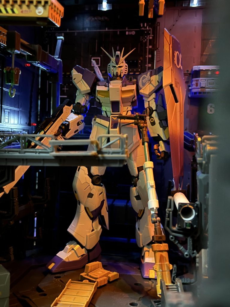 AE & 地球🌏連邦軍EFSF   MS格納庫ジオラマ別ver.–4枚目/制作者：SINANJU