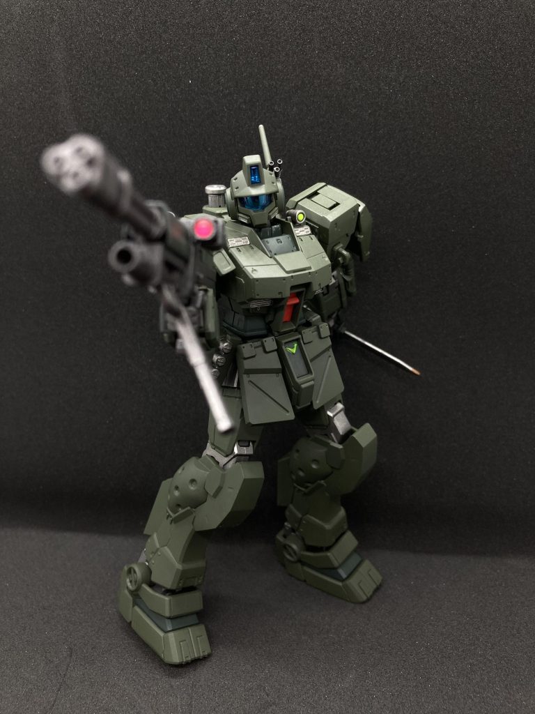 ジムスパルタンのライフルは凄く気に入っていて、格好良いですね。