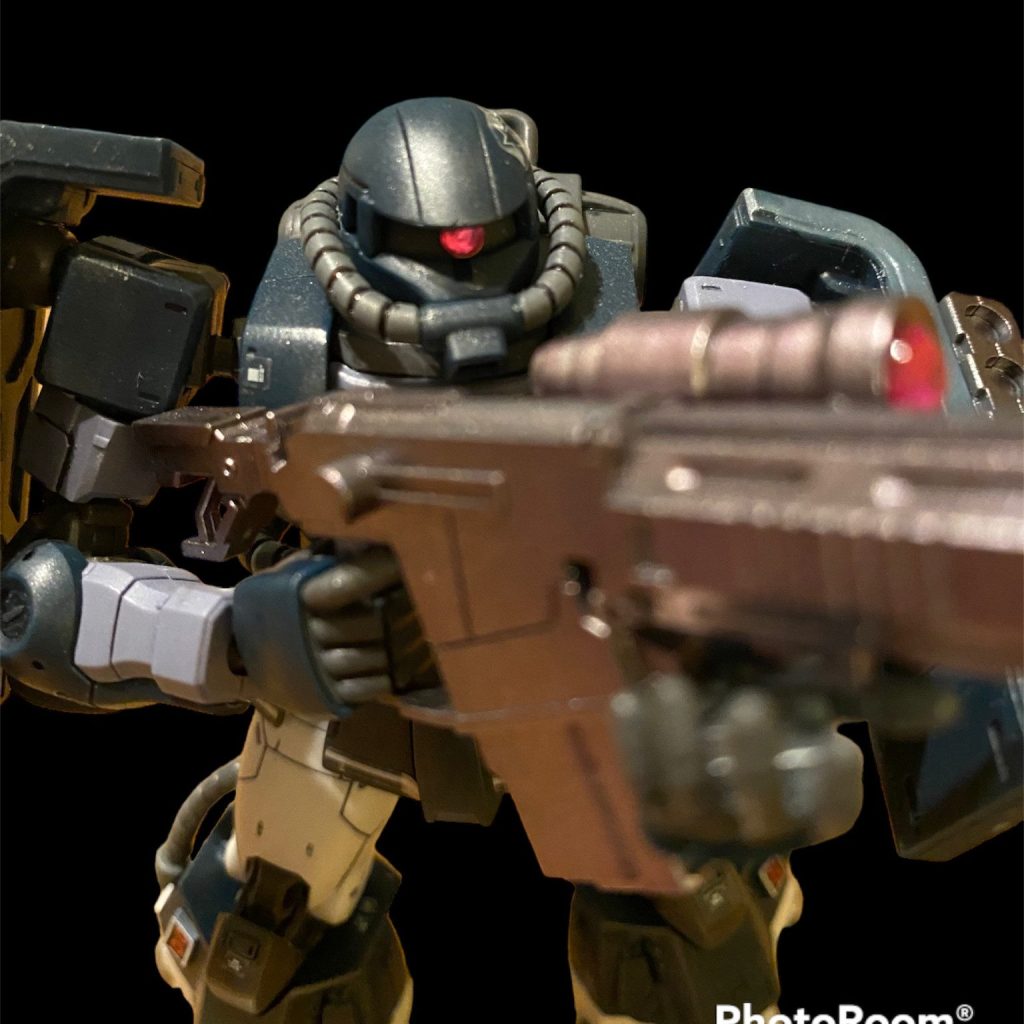 HG 黒い三連星ザク ORIGIN｜@jhonkosuさんのガンプラ作品