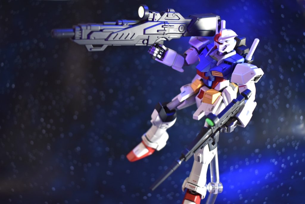 ビームランチャーとビームライフルダブル装備