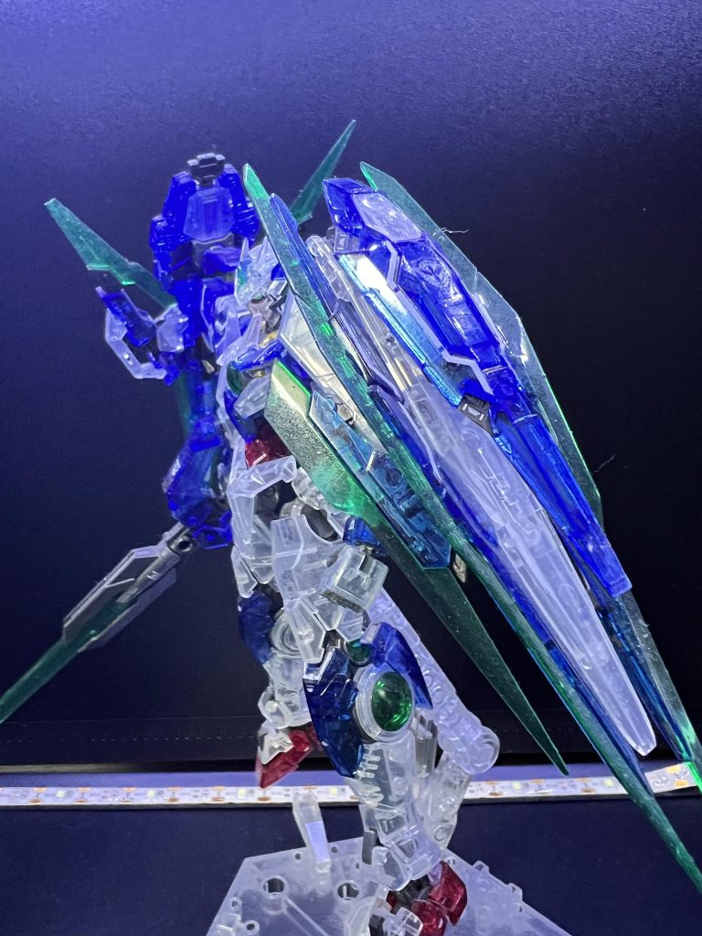 RG ダブルオークアンタフルセイバー　クリアカラー–3枚目/制作者：Koki Sonoda