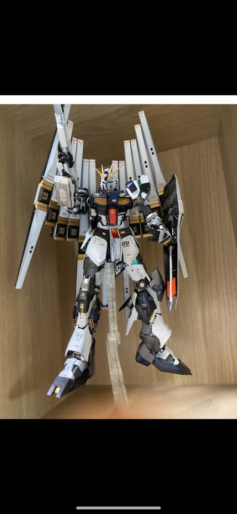 MG νガンダム　ver.ka ダブルフィンファンネル