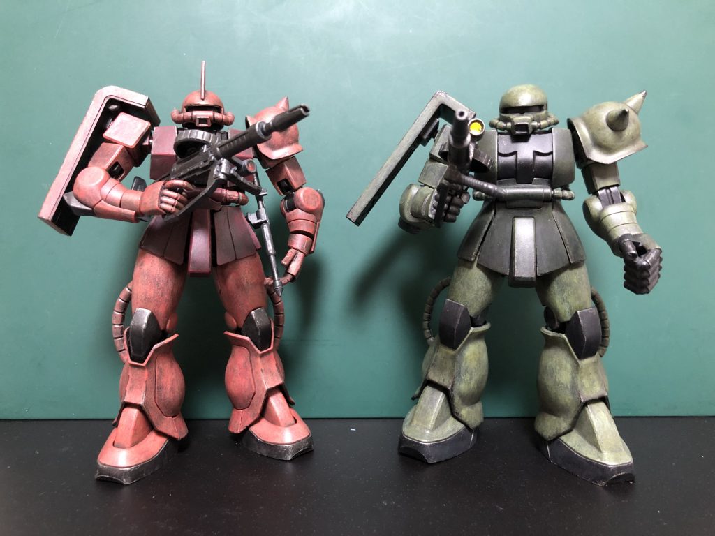 仲間入り。私はHGキットのどっしり感が好きかな。