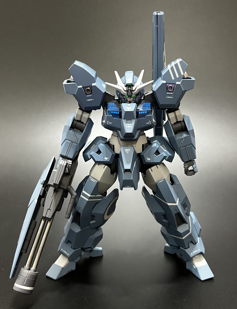 ヴァナディース事変以前、オックス・アース社によって開発されたルブリス量産試作モデルをベースに発展した、ガンダムタイプのモビルスーツ。地球で活動する反スペーシアン組織である「フォルドの夜明け」に提供された。型式番号:EDM-GA-01頭頂高:21.2m重量:75.9t※公式情報をコピペ