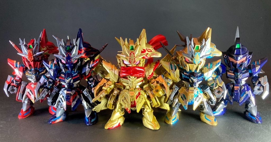 今回で佐助デルタをベースとした製作は5体目になりました。※同型の才蔵デルタカイを含めると7体目(!)