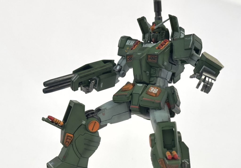 ミサイルの弾頭はオリジナル解釈で赤にしてます。