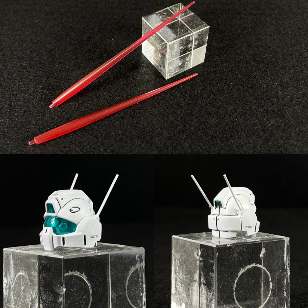 クリアパーツ内部も仕込んだけど、、現物だけの楽しみです、、汗