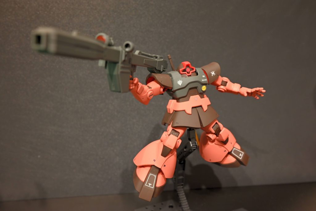 リックドムのビームバズーカ、デカっ‼️