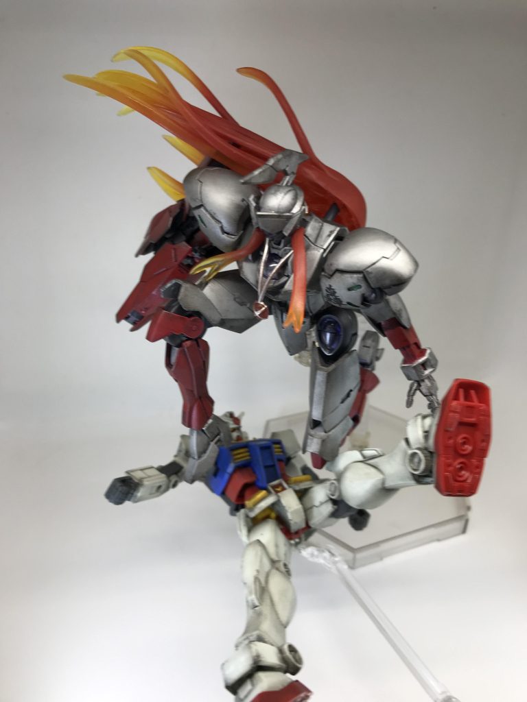 将軍「地獄の急所封じ!」ガンダム「親父にもぶたれたことないのに!」いつもやられ役のEGガンダム君…