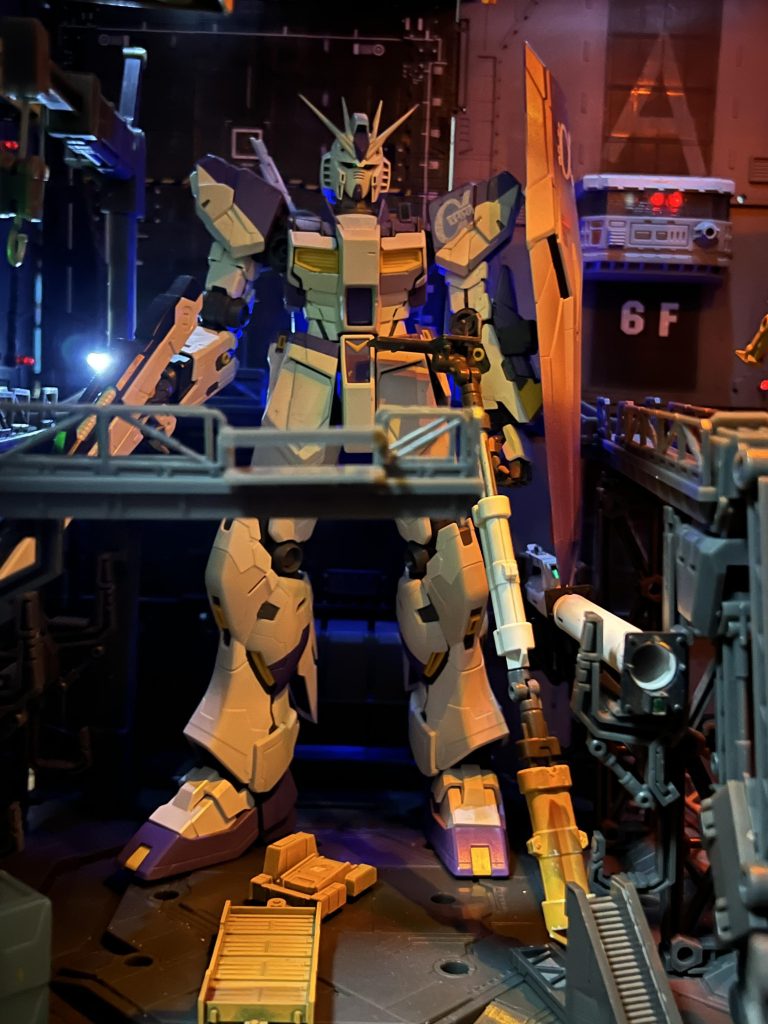 AE & 地球🌏連邦軍EFSF   MS格納庫ジオラマ別ver.–9枚目/制作者：SINANJU