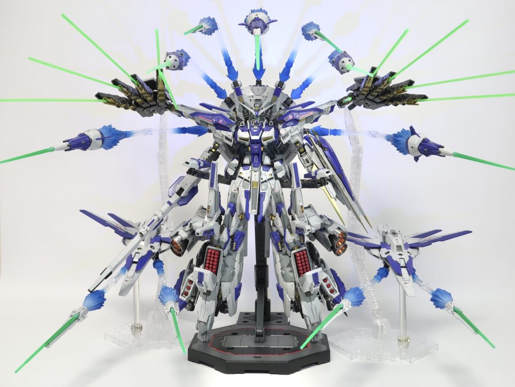 フルバーストモード！この状態では置き場がありません（笑）