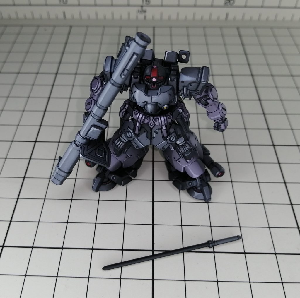 サーベルも収納できる様に改造したった！というわけで、アーティファクトマラソン最後に相応しい思い出深い作品となりました。いつも似た様な作品にも関わらず、お立ち寄り頂きありがとうございます！！