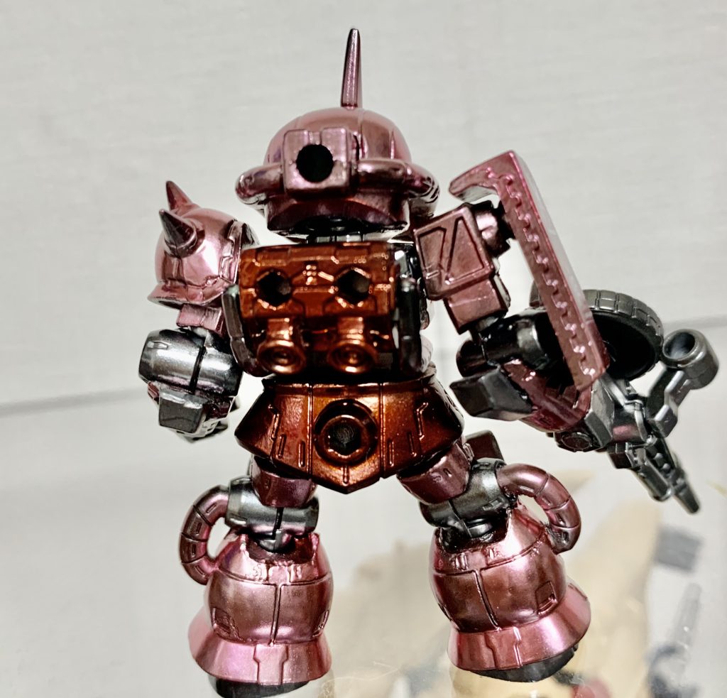 モビルスーツアンサンブル　シャア専用ザクⅡ–3枚目/制作者：ガシャポン魂