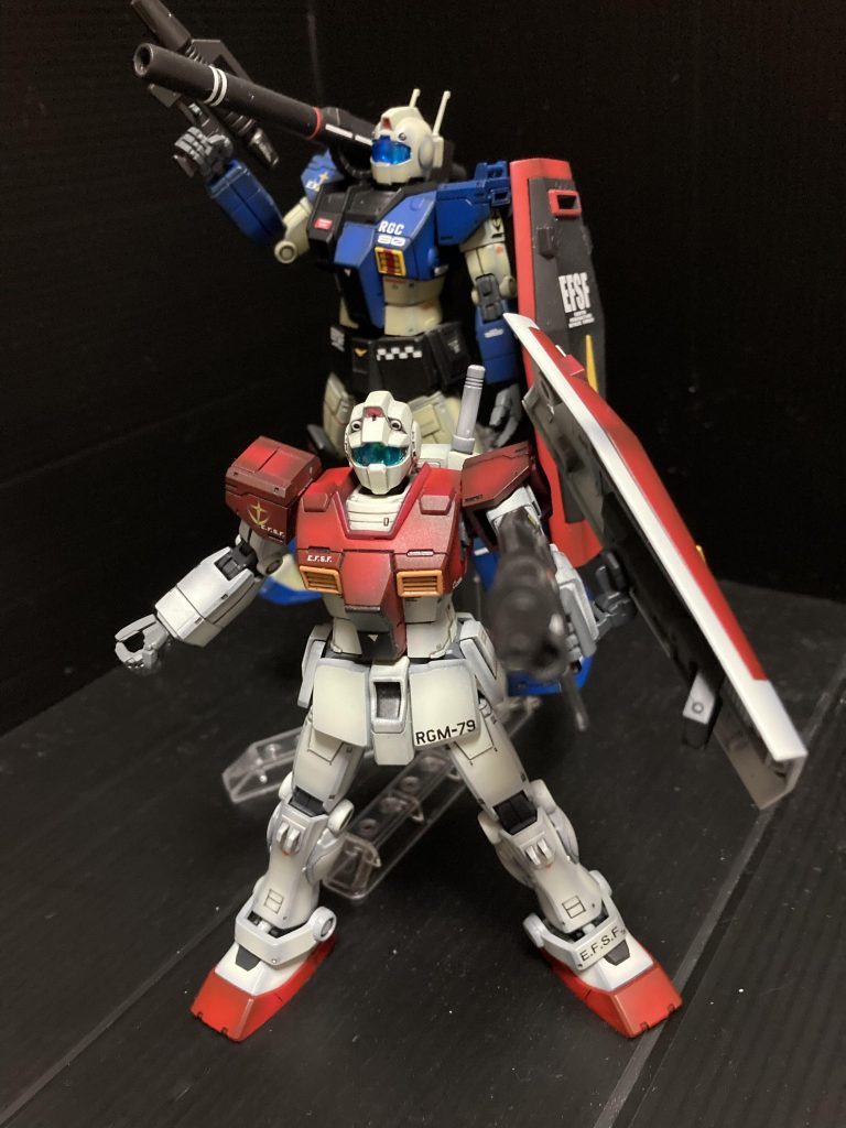 ジムキャノンと2ショット😊