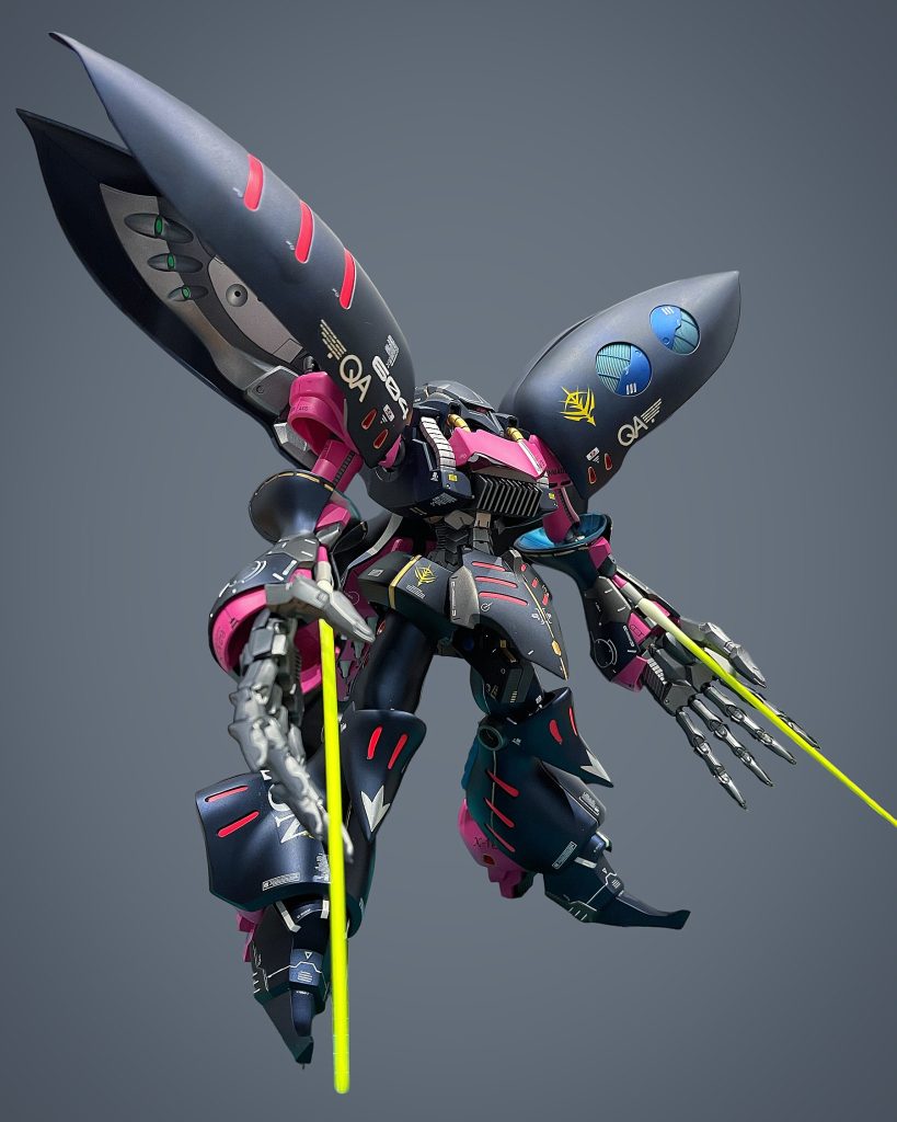 MG 1/100 キュベレイ・アンベリール–3枚目/制作者：aki_modeling_ig